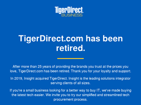 'tigerdirect.com' screenshot
