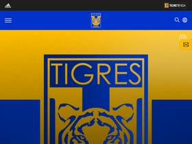 'tigres.com.mx' screenshot