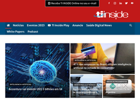 'tiinside.com.br' screenshot