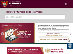 'tijuana.gob.mx' screenshot