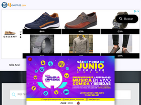 'tijuanaeventos.com' screenshot