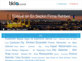 'tikla.com.tr' screenshot