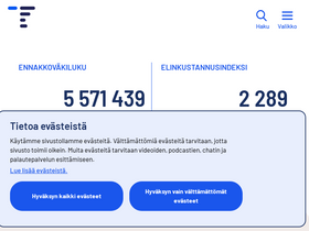 'tilastokeskus.fi' screenshot