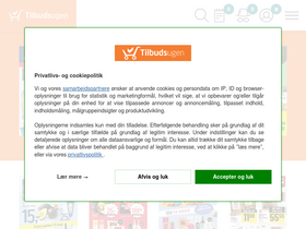 'tilbudsugen.dk' screenshot