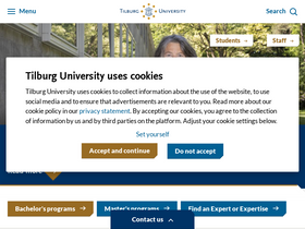 'tilburguniversity.edu' screenshot