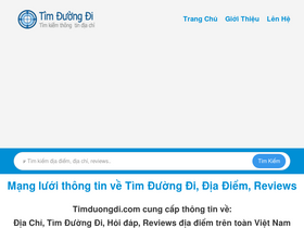 'timduongdi.com' screenshot