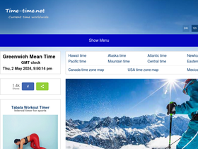 'time-time.net' screenshot