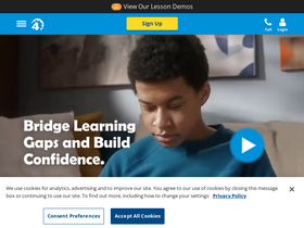 'time4learning.com' screenshot
