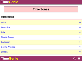 'timegenie.com' screenshot