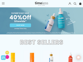 'timelessha.com' screenshot