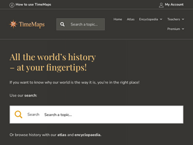'timemaps.com' screenshot