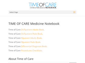 'timeofcare.com' screenshot