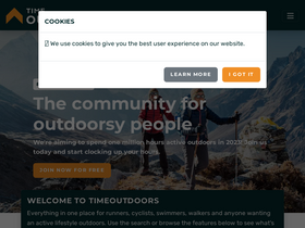 'timeoutdoors.com' screenshot