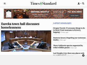 'times-standard.com' screenshot