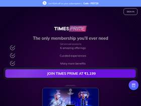 'timesprime.com' screenshot