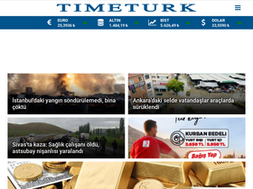 'timeturk.com' screenshot
