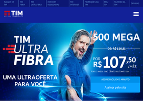 'timfibra.com.br' screenshot