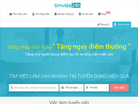 'timviec24h.vn' screenshot