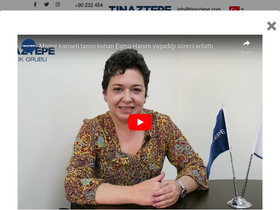 'tinaztepe.com' screenshot
