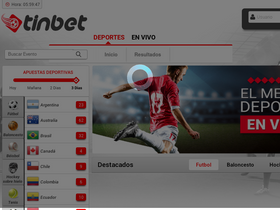 'tinbet.net' screenshot