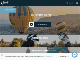 'tinggly.com' screenshot