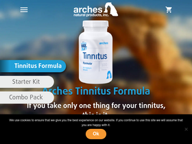 'tinnitusformula.com' screenshot