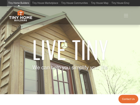 'tinyhomebuilders.com' screenshot