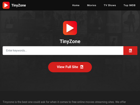 'tinyzonetv.watch' screenshot