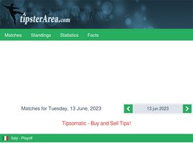 'tipsterarea.com' screenshot