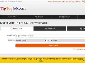 'tiptopjob.com' screenshot
