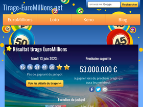 'tirage-euromillions.net' screenshot