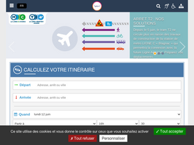 'tisseo.fr' screenshot
