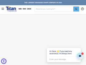 'titanchair.com' screenshot