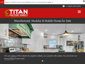 'titanfactorydirect.com' screenshot