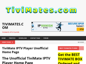 'tivimates.com' screenshot