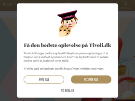'tivoli.dk' screenshot