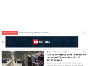 'tjnoticias.info' screenshot