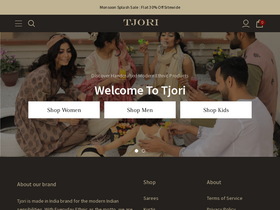 'tjori.com' screenshot