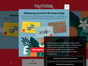 'tkmaxx.pl' screenshot