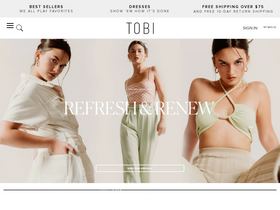 'tobi.com' screenshot