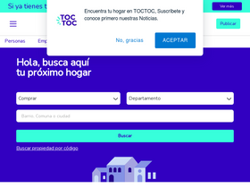 'toctoc.com' screenshot