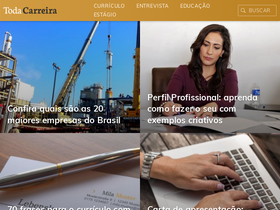 'todacarreira.com' screenshot