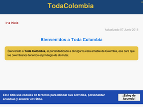 'todacolombia.com' screenshot