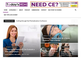'todaysrdh.com' screenshot