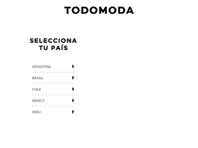 'todomoda.com' screenshot