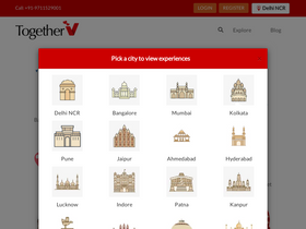 'togetherv.com' screenshot