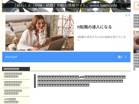 'toishi.info' screenshot