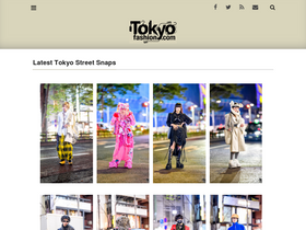 'tokyofashion.com' screenshot