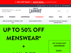 'tokyolaundry.com' screenshot