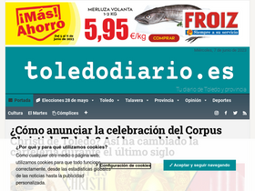 'toledodiario.es' screenshot